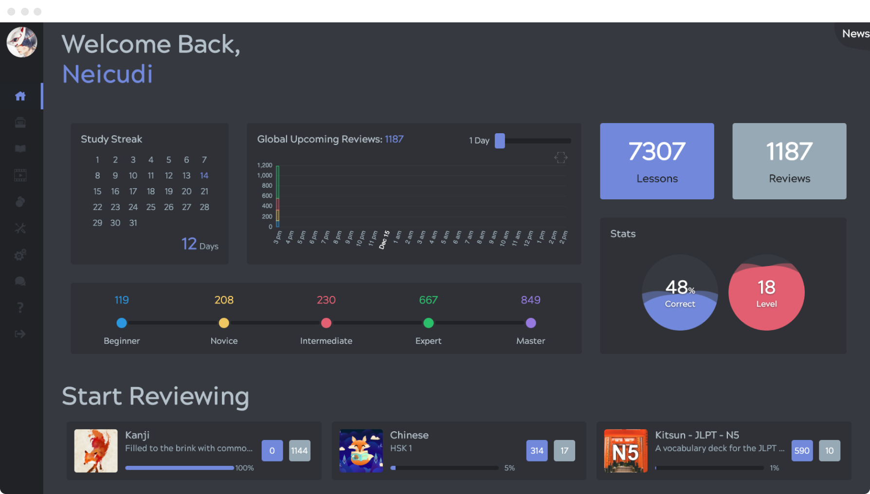 Kitsun.io - Dark